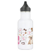 Beste Dog Mum Edelstahlflasche (Rechts)