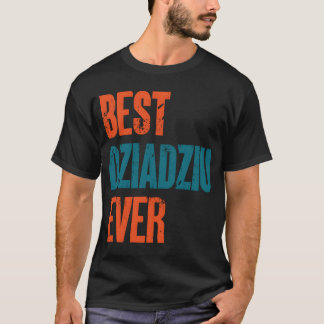 Beste Dziadziu-je-Polnische Vater-Geschenkfamilie T-Shirt