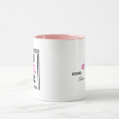 Beste Ehefrau je anpassbar Tasse (Zentrum)