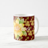 Beste Ehefrau je Kaffeetasse (VorderseiteRechts)