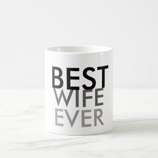 Beste Ehefrau je Kaffeetasse