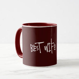 BESTE EHEFRAU JE TASSE, GESCHENKE GEBURTSTAG, BESO TASSE