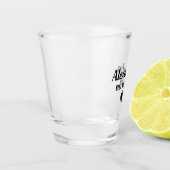 Beste Ehefrau Schnapsglas (Links)