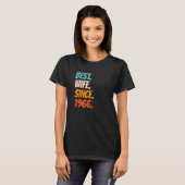 Beste Ehefrau Seit 1966 56. T-Shirt (Vorne ganz)
