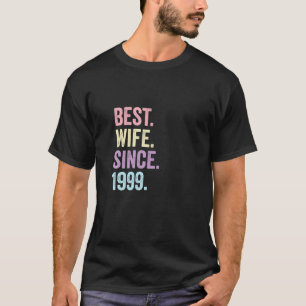 Beste Ehefrau seit 1999   22. Hochzeitstag 22 T-Shirt