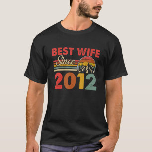 Beste Ehefrau seit 2012 Epic Matching 11. Wedding T-Shirt
