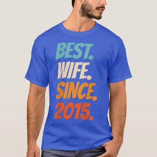 Beste Ehefrau Seit 2015 7. T-Shirt