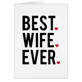 Beste Ehefrau überhaupt