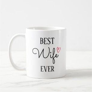 Beste Ehefrau überhaupt, Geschenk für Ehefrau, Kaffeetasse