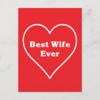 Beste Ehefrau überhaupt 