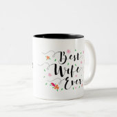 Beste Ehefrau-überhaupt Tasse (VorderseiteRechts)