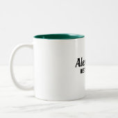 Beste Ehefrau Zweifarbige Tasse (Links)