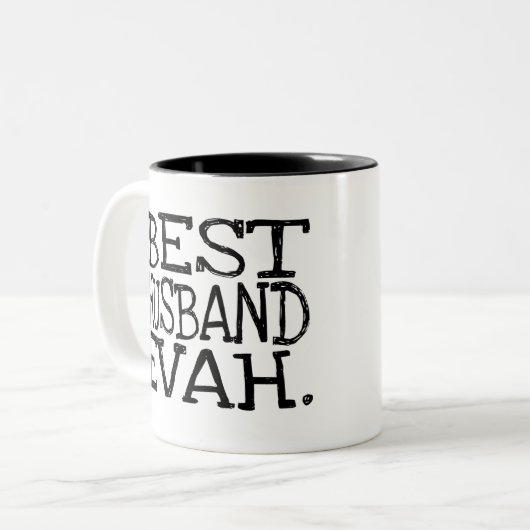 Beste Ehemann Evah Tasse (Vorderseite Links)