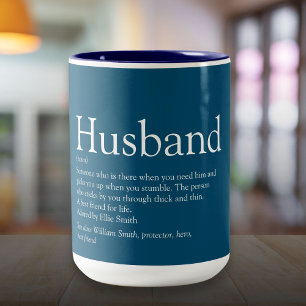 Beste Ehepartner-Definition aller Zeiten Zweifarbige Tasse