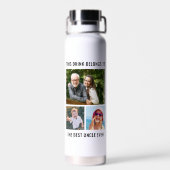 Beste Einheit je 3 Foto Trinkflasche (Rückseite)