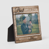 Beste Einheit je individuelles Foto Rustikales Bra Fotoplatte (Vorderseite)