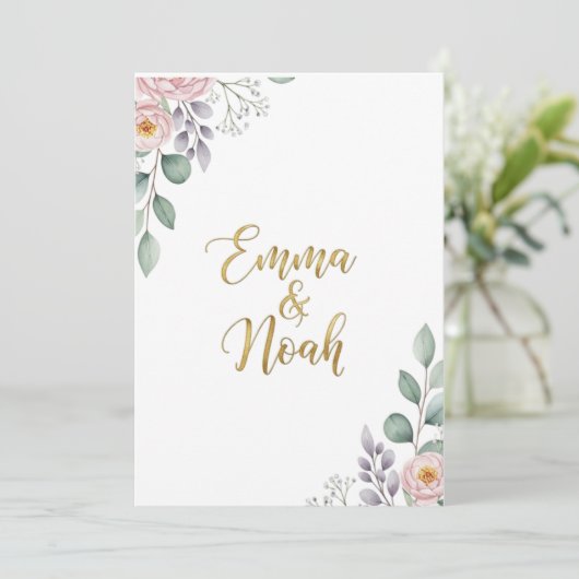 Beste Einladung (Stehend Vorderseite)