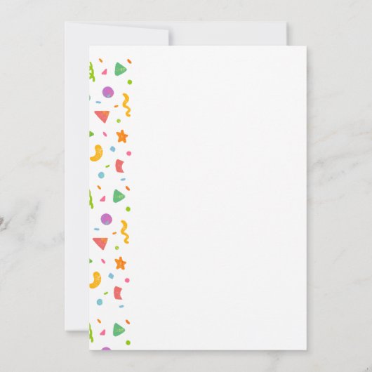 Beste Einzigartigkeit Einladung (Rückseite)