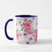 Beste Elegante Moderne Kunst, Dichtung und Musik Tasse (Links)