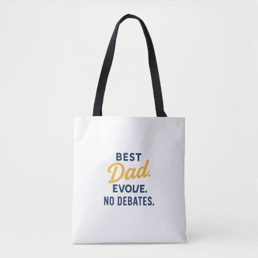 Beste Elterntasche | Funny No Debats Gift Tasche (Vorderseite)