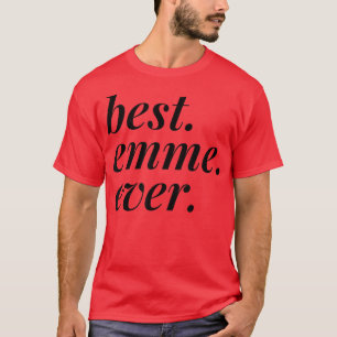 Beste Emme je Name Personalisierte Girl-BESTE FREU T-Shirt