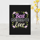 Beste Enkelin je Karte (Gelbe Blume)