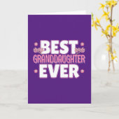 Beste Enkeltochter je - Kirschblüten Karte (Gelbe Blume)