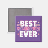 Beste Enkeltochter je - Kirschblüten Magnet (Vorderseite/Rückseite)