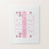 Beste Enkeltochter je - Kirschblüten Puzzle (Vertikal)