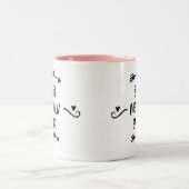 Beste Erinnerung je Zweifarbige Tasse (Mittel)