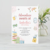 Beste Erlebnisreise Einladung (Stehend Vorderseite)