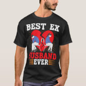 Beste Ex-Husband-Scheidung je T-Shirt (Vorderseite)