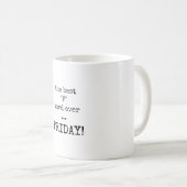 Beste F-Wort, Zitat, Freitag Tasse (VorderseiteRechts)