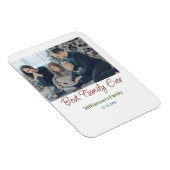 Beste Familie je Familienname Datum Jahr Magnet (Rechte Seite)