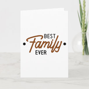 Beste Familie je Karte