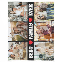 Beste Familie überhaupt 6-Foto-Collage