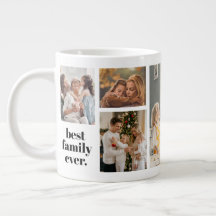 Beste Familie überhaupt - Familienfoto-Collage