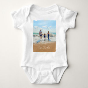 Beste Family Custom Foto und Text für Ihr eigenes Baby Strampler
