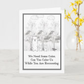 Beste Farbkarte für Kinder Karte (Gelbe Blume)