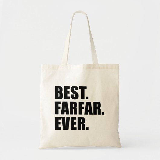 Beste Farfar je Schwedischer Großvater Tote Bag Tragetasche (Vorne)
