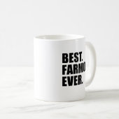 Beste Farmor überhaupt schwedische Großmutter Kaffeetasse (VorderseiteRechts)