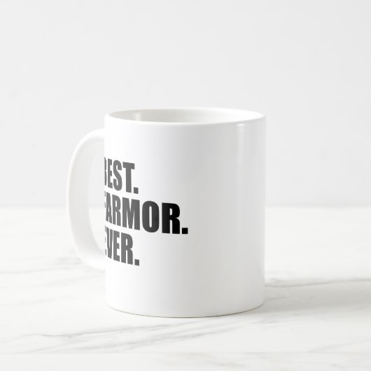 Beste Farmor überhaupt schwedische Großmutter Kaffeetasse (Vorderseite Links)