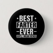 Beste Farter je Oops Ich Gemeine Vater Furz Retro Button (Vorderseite)