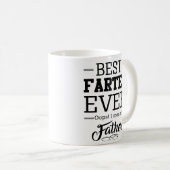 Beste Farter je Oops ich meine Vater Kaffeetasse (VorderseiteRechts)