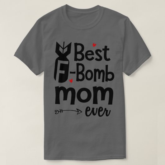 Beste FBomb-Mama je T-Shirt (Design vorne)