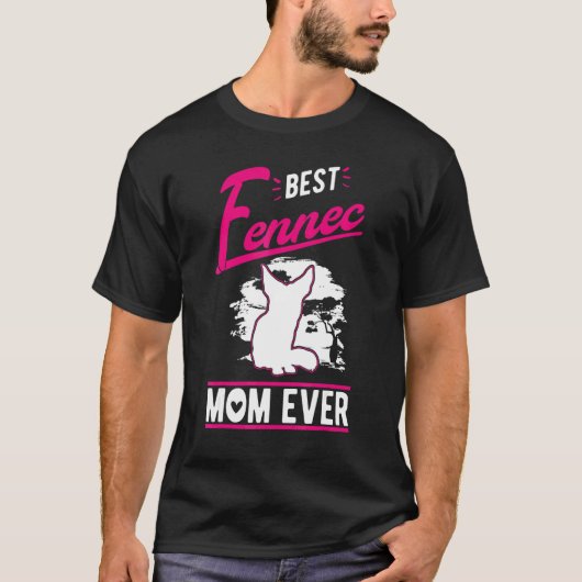 Beste Fennec-Mutter überhaupt T-Shirt (Vorderseite)