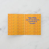 Beste Fisch-Karte Karte (Innenseite)