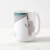 Beste Fischerei-Köder für Baß und andere Fische Kaffeetasse (VorderseiteRechts)