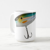 Beste Fischerei-Köder für Baß und andere Fische Kaffeetasse (Vorderseite Links)