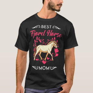 Beste Fjordpferd-Mama T-Shirt